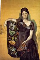 Picasso, Pablo - portrait of olga in an armchair